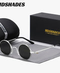 Mother'S Day Gift HDSHADES Unisex Classically Designed Full-Frame Sunglasses round Frame Durable Play Golf Sunglasses UV400