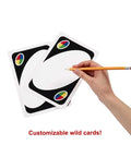 Giant UNO Card Game for Kids, Adults and Family Night, 108 Oversized Cards for 2-10 Players