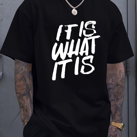 Printed Casual Men's T-Shirt