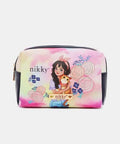 Nicole Lee USA Printed Extra Large Cosmetic Pouch