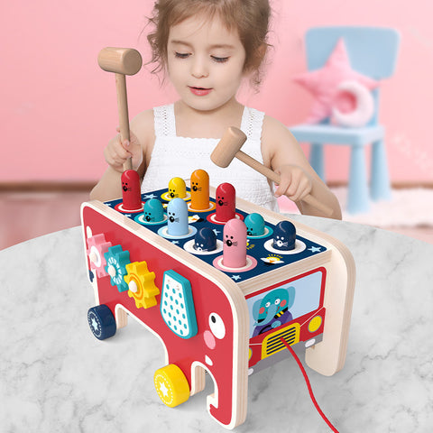 Wooden Whack-a-Mole for Kids