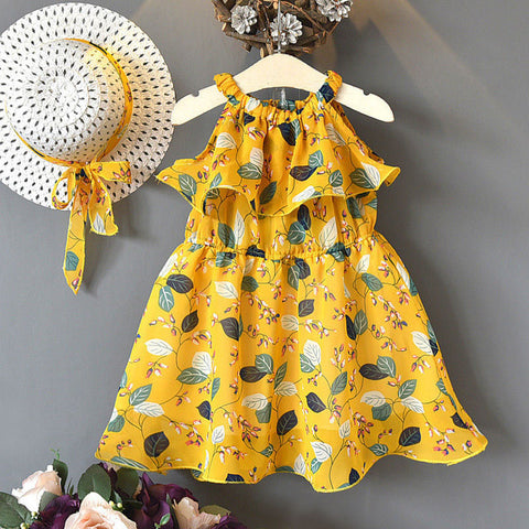 Girls' Chiffon Summer Dress