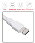 USB Table Lights Night Light Dormitory Bedside Book Lamp Eye Protection Student Study Reading Portable Direct Plug Night Light
