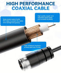 TV Antenna Digital HD Antena Indoor HDTV 1080P 4K Long Range