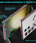 Entronix Case for Samsung Galaxy S25 Ultra - Luxury Glossy Bumper Cover, [Magnetic-Compatible] Smartphone Accessories Protective Protector
