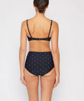 Marina West Swim Take a Dip Twisted High-Rise Bikini Set