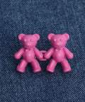 2Pcs Adjustable Jean Buttons Pins Cute Bear Pants Button Pins No Sew and Tools Instant Pant Waist Tightener for Loose Jeans