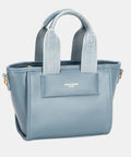 David Jones Small Handbag with Embossed Pattern Handles