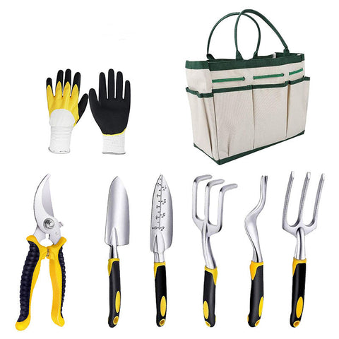 Eight Piece Garden Tools Set