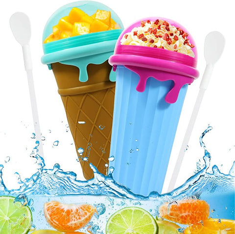 Ice Cream Style Slushy Maker Cup