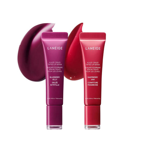 Laneige Glaze Craze Tinted Lip Serum Bundles, Lip Care, Moisturizing