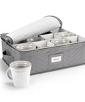 Coffee Mug/Glass Quilted Box (Fits 12 Mugs)