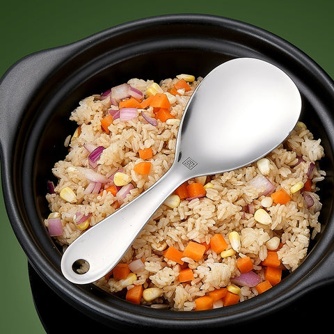 Thick 304 Stainless Steel Meal Spoon