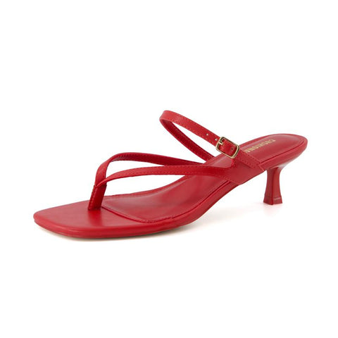 Cushionaire Women'S Madrid Strappy Kitten Heel Sandals