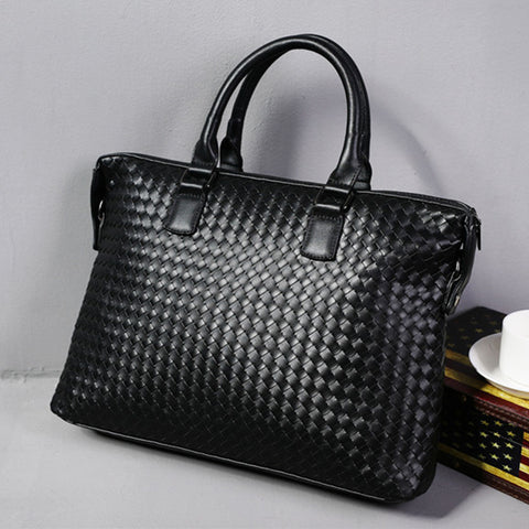 Men's Leather Briefcase Bag
