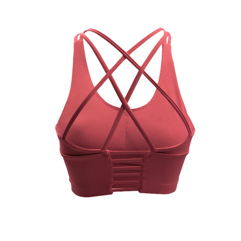 Yoga Vest Style Fitness Bra