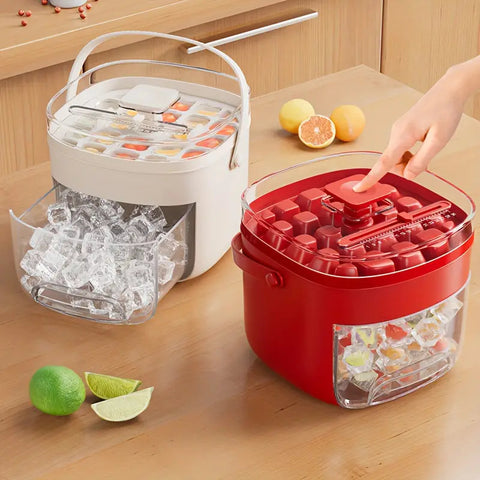 Press-Type Portable Ice Tray