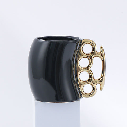 Ceramic Mug With Ring Handle