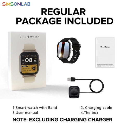 Multifunctional Smart Watch, Fashionable Digital Watch with Heart Rate Monitoring and Sleep Tracking, Sports Watch with Multiple Sports Modes for Women & Men, Wearable, Wireless