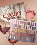 Luxury Gathering Neutral Eyeshadow Makeup Palette, Naked Shimmer Matte Metallic Glitter Subtle Eyes Shadow,High Pigmented Nudes Creamy Smokey Pallet Set
