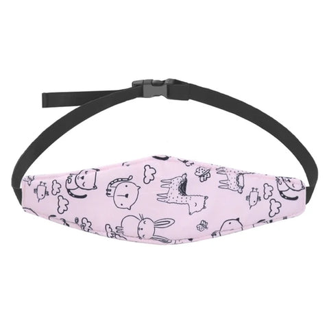 Baby Carseat Head Support Adjustable Infant Stroller Neck Relief Strap Pillow Fastening Belt Headrest Toddler Sleep Positioner
