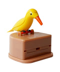 1Pc New Small Bird Toothpick Container Automatic Toothpick Dispenser Toothpick Holder Home Decoration Kitchen Accessories