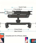 Car Headrest Tablet Mount, Car Headrest Tablet Holder, Seat Back Tablet Mount, Storage Holder for Tablet & Phone, Boyfriend Gift, Car Accessories