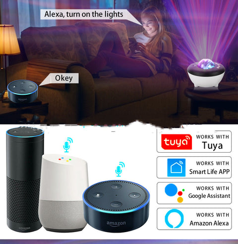 Tuya Smart Voice Control Projection Light