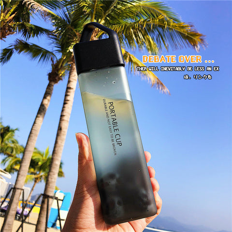 Portable Plastic Water Bottle