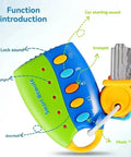 Baby Early Education with Lights and Music Simulation Car Key Simulation Car Sound Effect Early Education Educational Fun Toys