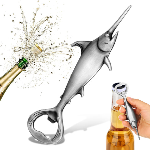 Swordfish Style Beer Bottle Opener