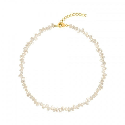Pearl Choker Style Necklace