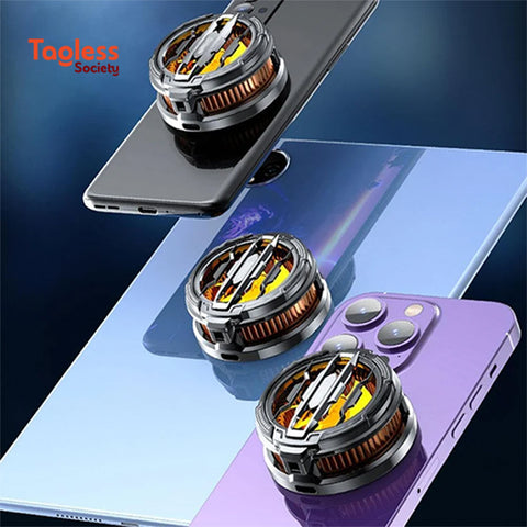 CX07 Magnetic Phone Cooler – AI Smart Phone Cooling Fan for All Smartphones & Tablets