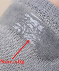 10 Pieces = 5 Pairs Invisible Men Socks Cotton Summer Sports Silicone Anti-Skid Men Socks Solid Boat Socks