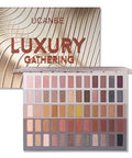 Luxury Gathering Neutral Eyeshadow Makeup Palette, Naked Shimmer Matte Metallic Glitter Subtle Eyes Shadow,High Pigmented Nudes Creamy Smokey Pallet Set