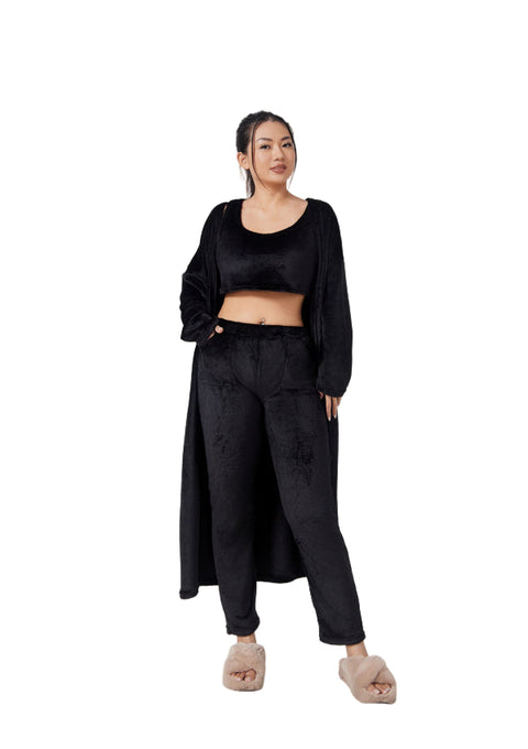 Cozy 3-Piece Pajama Lounge Set