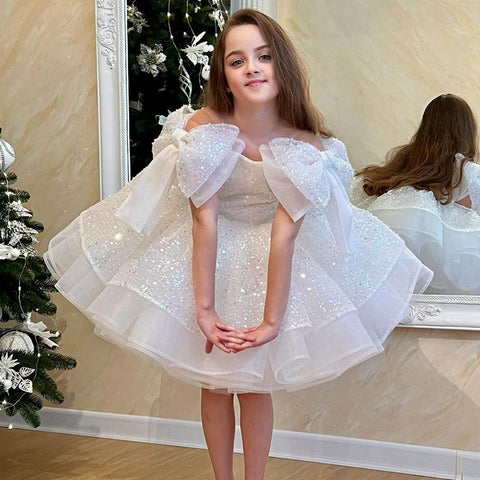 White Princess Party Dress