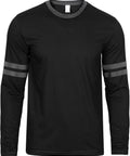 Mens Long Sleeve Shirts - Soft Comfy Casual round Neck Full Sleeves Ringer Tee Men