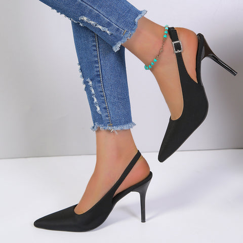 Pointed Toe Stiletto Heel
