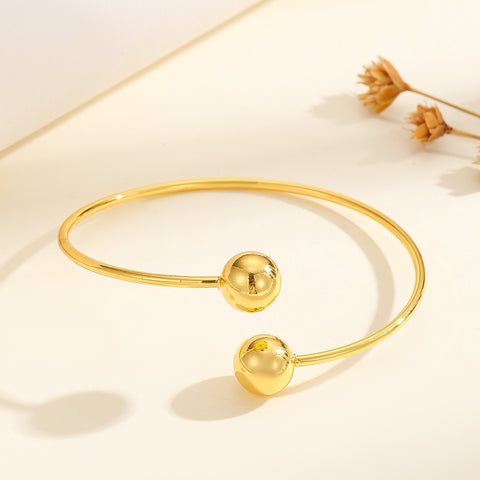Copper Plated Double Headed Bracelet