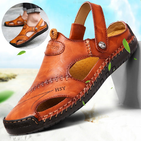 Men's Closed Adjustable Toe Sandal