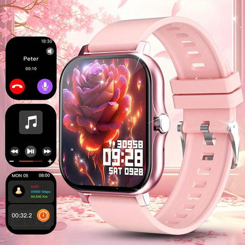 Multifunctional Smart Watch, Fashionable Digital Watch with Heart Rate Monitoring and Sleep Tracking, Sports Watch with Multiple Sports Modes for Women & Men, Wearable, Wireless