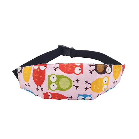 Baby Carseat Head Support Adjustable Infant Stroller Neck Relief Strap Pillow Fastening Belt Headrest Toddler Sleep Positioner