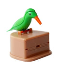 1Pc New Small Bird Toothpick Container Automatic Toothpick Dispenser Toothpick Holder Home Decoration Kitchen Accessories