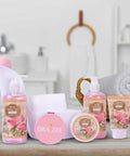 Mothers Day Gifts for Mom - Spa Gift Baskets for Women - 8 Pcs Luxury Rose Scented Heel Shoe Design Bath and Body Spa Set-Self Care Package for Women, Presents for Mom, Body Care Set for Her
