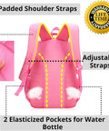 Kids Backpack for Girls with Pencil Case Trendy Backpack for School Water Repellent | Backpacks for Elementary or Kindergarten | Pink School Bag 16" School Bag