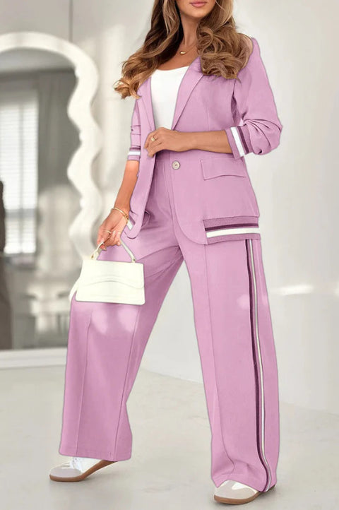 Women’s 2-Piece Coat & Pants Suit