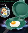 Double Side Titanium Steel Coating Flip Frying Pan Pancake Maker Household Kitchen Cookware