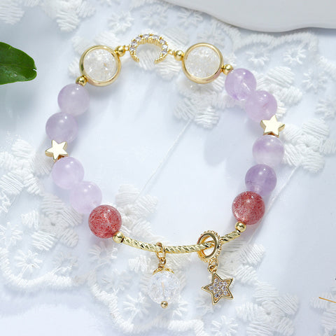 Lavender Amethyst Bracelet