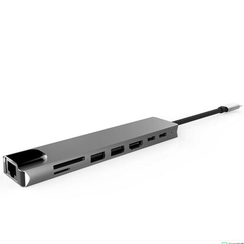 PD Eight-in-One Expansion Dock USB-C Hub Splitter